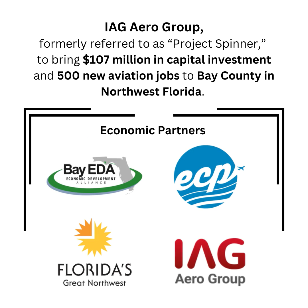 Historic Economic Development Project Brings 500 New Aviation Jobs, $107 Million Capital Investment to Bay County